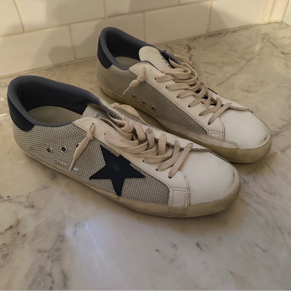 Men's Golden Goose Superstar Sz 13